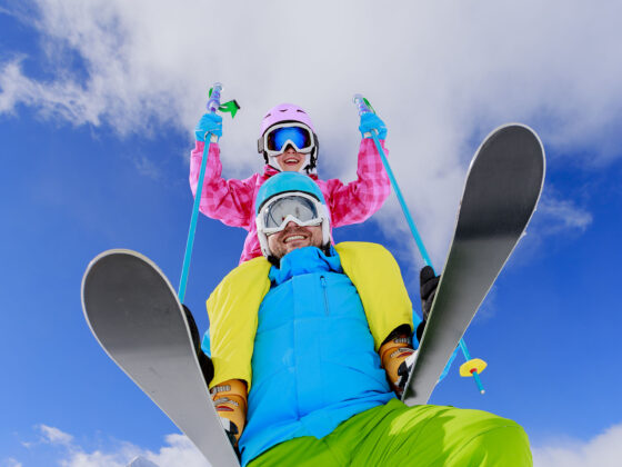 Bild zu Artikel: Skifahren mit Kindern
