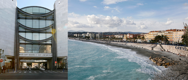Nizza - MAMAC/Promenade des Anglais