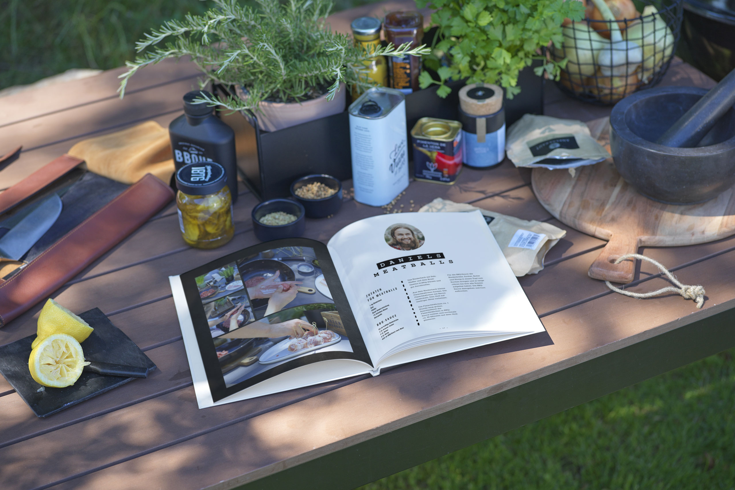 Selbsterstelltes Grillbuch