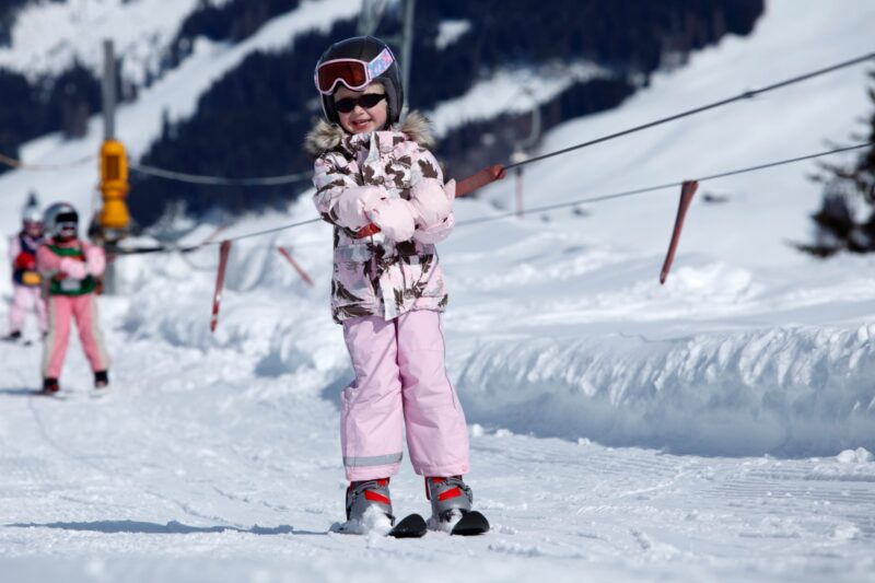 Skilift direkt vorm Ferienhaus Skilift direkt vorm Ferienhaus