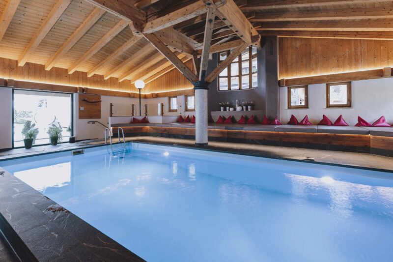 Indoor-Pool in unserer SONNENOASE Indoor-Pool in unserer SONNENOASE